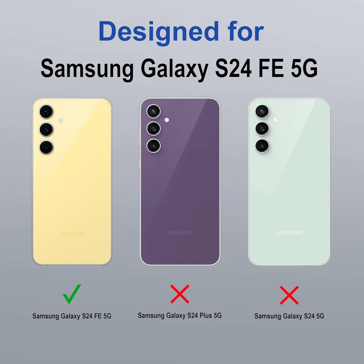 Samsung S24 Fe 5g Anti Yellow Clear Magsafe Back Case Cover - White
