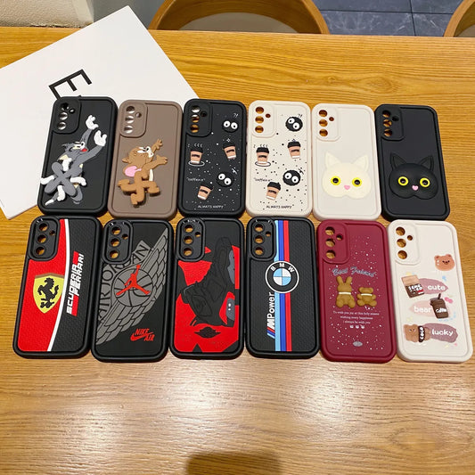Samsung S24 5G Jordan Soft Silicone Cute 3D Cartoon Back Cover Case - Jordan 1
