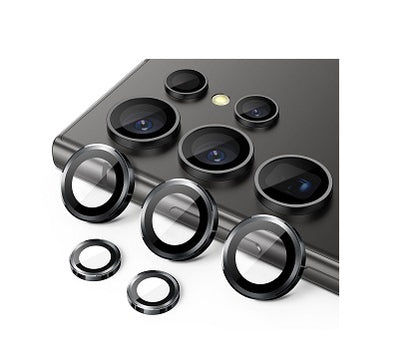 Samsung S24 Ultra 5G Camera Lens Protector with Aluminum Alloy Rings