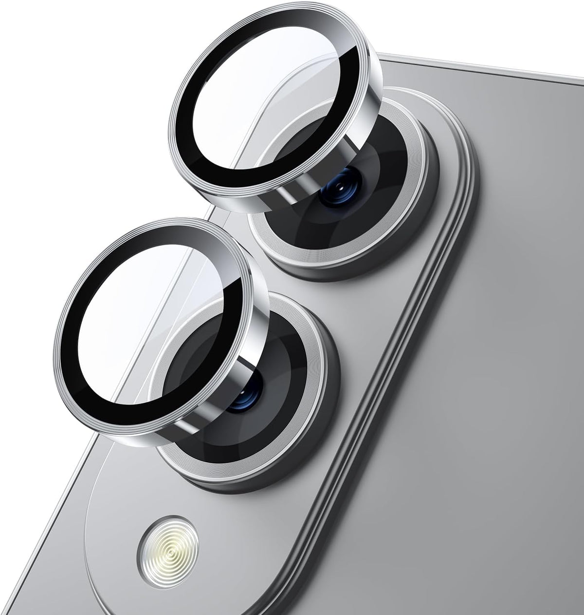 Samsung S25 Edge 5G Camera Lens Protector with Aluminum Alloy Rings