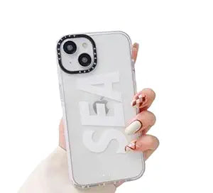 Apple iPhone 14 Pro Max Soft Translucent Sea Printed Tpu Back Case Cover - sea 4