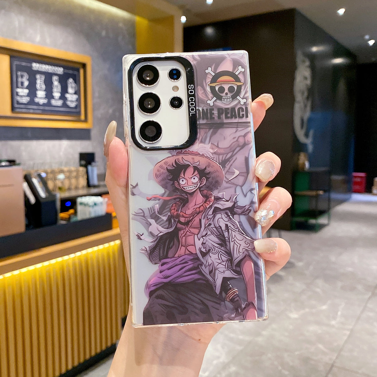 Samsung Ultra Series Anime One Piece IMD Printed Back Case cover - One Piece 1
