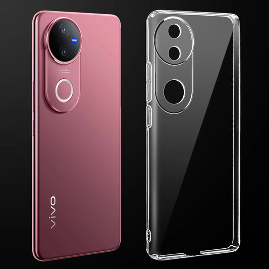 (Pack Of 2) Vivo V50/V50e 5g Anti-Yellow Crystal Clear Hard Back Case Cover