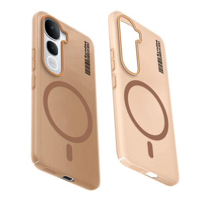 Vivo Y400 Pro 5G Premium Magnetic Frosted Ultra Slim Back Case - Desert Gold
