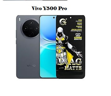 (Pack Of 1)Vivo Y500 Pro 5g Gaming Special D+ AG Matte Tempered Glass Anti Fingerprint